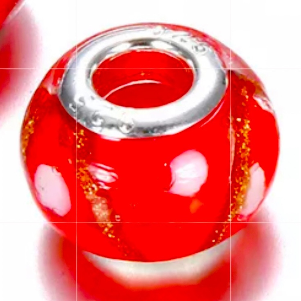 New 925-Charm Bead Fit Original Pandora Bracelet